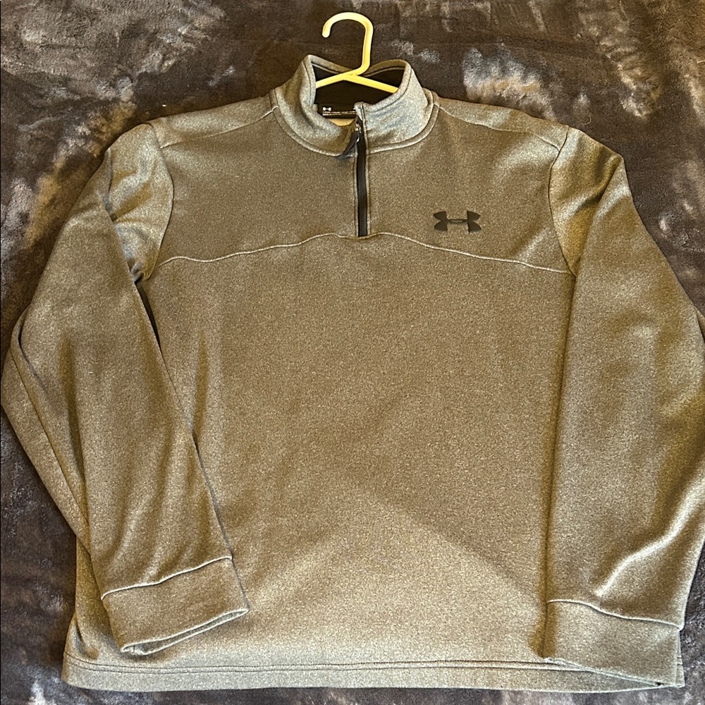 Under Armour Black and Gray Pullover